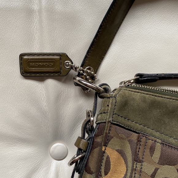 Vintage coach camo purse EUC - Picture 8 of 10